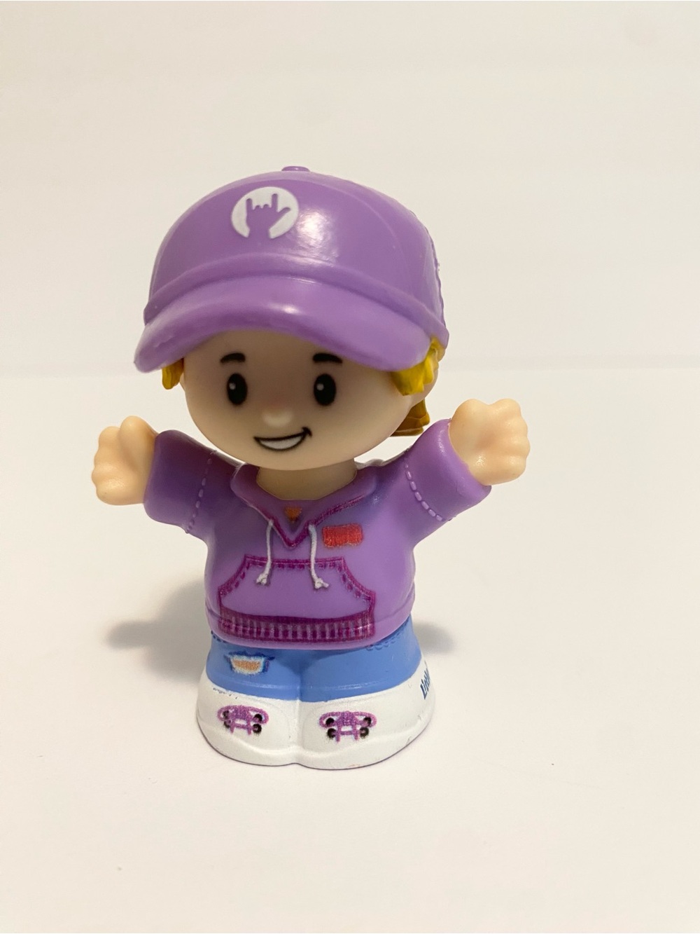 Little People Girl Kid Purple Hat School Playset Play Yard 4/$20 🛑